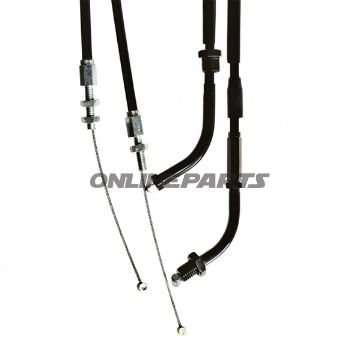 Throttle Cable Set Extendedfor Superbike Handlebar Conversion