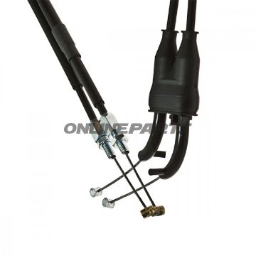 Throttle Cable Set Extendedfor Superbike Handlebar Conversion