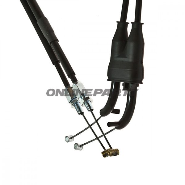 Throttle Cable Set Extendedfor Superbike Handlebar Conversion