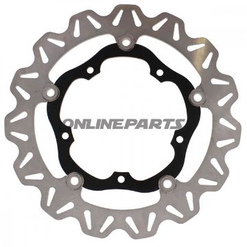 Brake Disc Vee Front Ebcblack