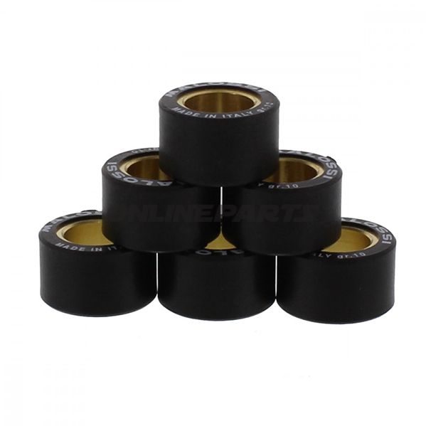 Malossi Roller Weight Set 9.3G19x15.5Mm 6 Piece Set