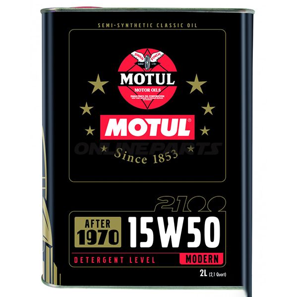 Oil 15W50 2Lmotul Classic Synthetic