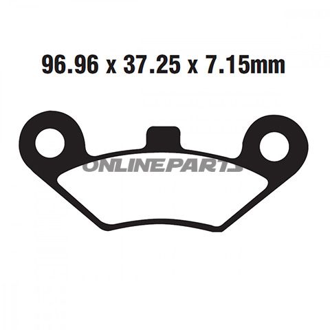 Brake Pads Std Ebc Fa453tt