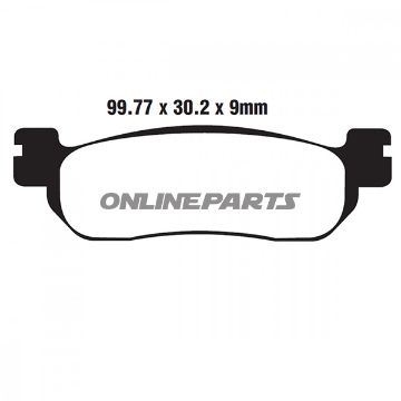 Brake Pads Std Ebc Fa275tt