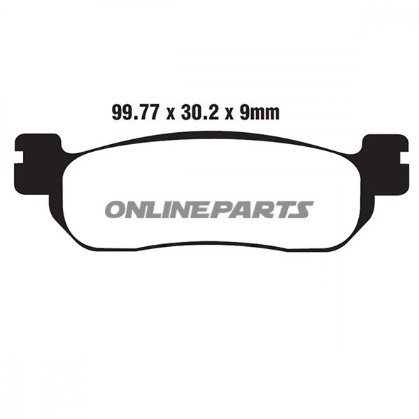 Brake Pads Std Ebc Fa275tt