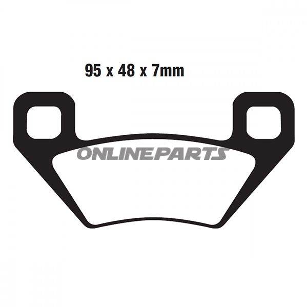 Brake Pads Std Ebc Fa395tt