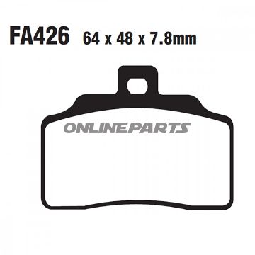 Brake Pads Std Ebc Fa426