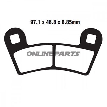 Brake Pads Std Ebc Fa456ttalternative: 7870039