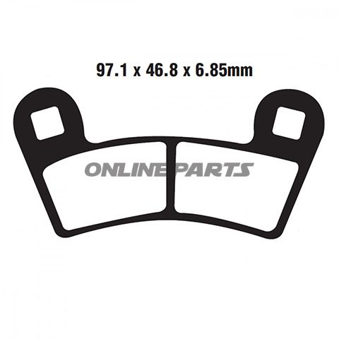 Brake Pads Std Ebc Fa456ttalternative: 7870039