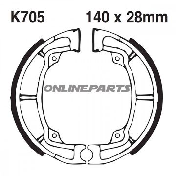 Brake Shoes Inc Springs Ebc