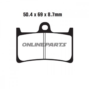 Brake Pads Scooter Ebc Sfa252