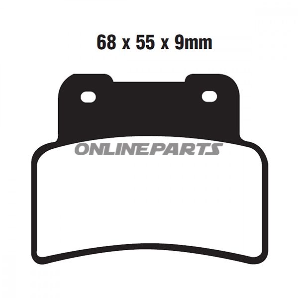 Brake Pads Scooter Ebc Sfa432