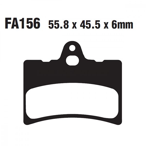 Brake Pads Std Ebc Fa156
