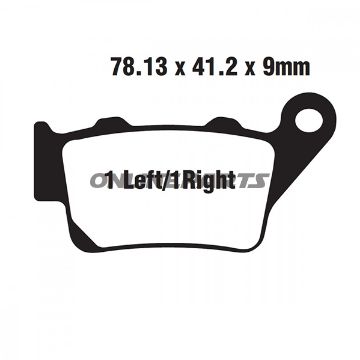 Brake Pads Scooter Ebc Sfa213altn 7875412