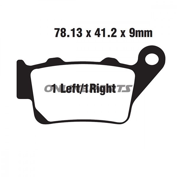 Brake Pads Scooter Ebc Sfa213altn 7875412