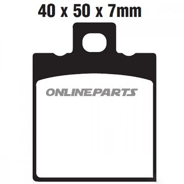 Brake Pads Std Ebc Fa047tt