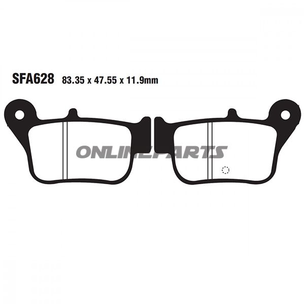 Brake Pads Scooter Ebc Sfa628
