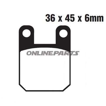 Brake Pads Sintered R Ebc Fa115rmx