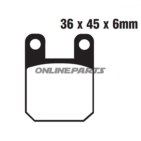 Brake Pads Sintered R Ebc Fa115rmx