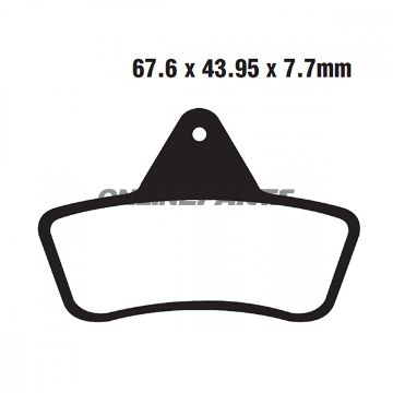 Brake Pads Sintered R Ebc Fa271rmx