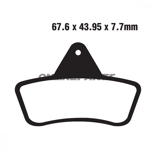 Brake Pads Sintered R Ebc Fa271rmx