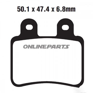 Brake Pads Sintered Hh Ebc Fa350hh