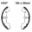 Brake Shoes Grooved Inc Springs Ebcgerillt