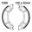 Brake Shoes Grooved Inc Springs Ebc Sfac281 Gerillt