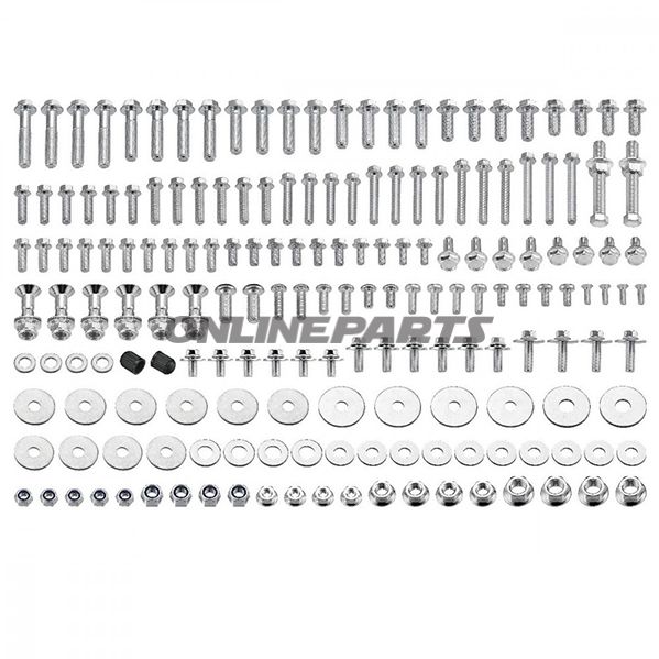 Jmp Assorted Fastener Kit 179 Piecesfor Japanese Off Road Bikes
