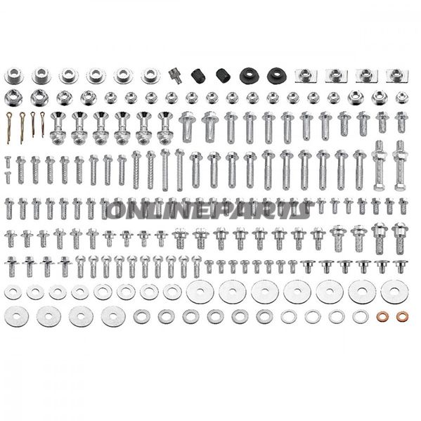Jmp Assorted Fastener Kit 193 Piecesfor Honda Cr/Crf