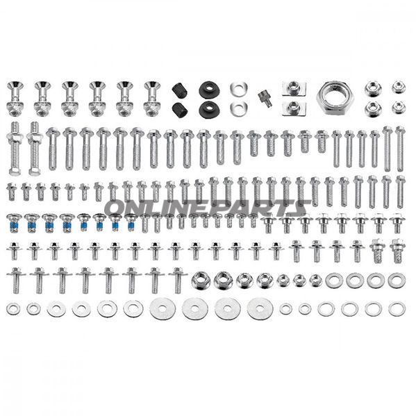 Jmp Assorted Fastener Kit 154 Piecesfor Kawasaki Kx/Kxf