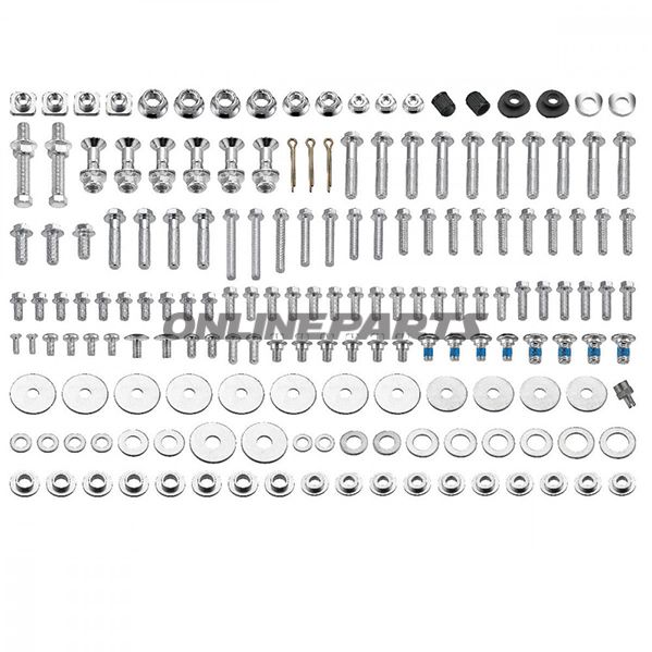Jmp Assorted Fastener Kit 169 Piecesfor Suzuki Rm/Rmz
