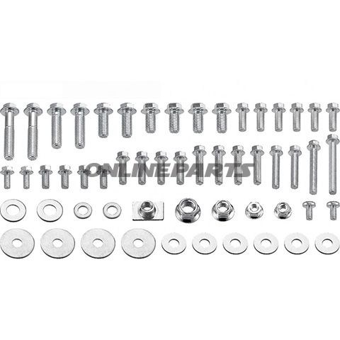 Jmp Assorted Fastener Kit 53 Piecesfor Japanese Off Road Bikes