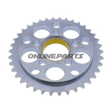 Rear Sprocket 38 Tooth 525 Silverinner Diameter 55 Bolt Spacing 85