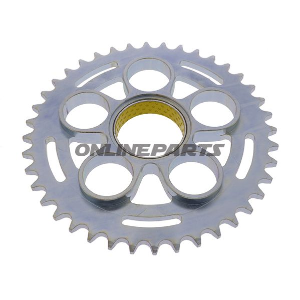 Rear Sprocket 40T Pitch 525 Silverinner Diameter 55 Bolt Spacing 85