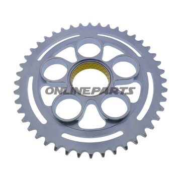 Rear Sprocket 44 Tooth 525 Silverinner Diameter 55 Bolt Spacing 85