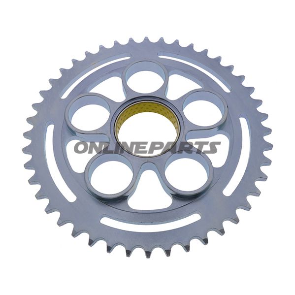 Rear Sprocket 44 Tooth 525 Silverinner Diameter 55 Bolt Spacing 85