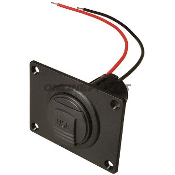 Usb Socket M+Swith Cover And Mounting Plate