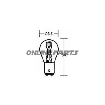 Bulb 6V18/18W Jmpbax15d