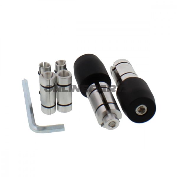 Jmp Aluminium Bar Endsblack For 25/17/13Mm Bar