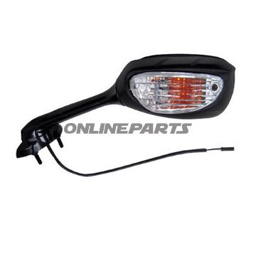 Mirror L/H Black Jmp