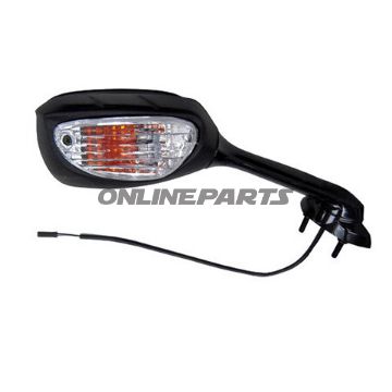 Mirror R/H Black Jmp