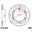 Rear Sprocket 50Tooth Pitch 520Inner Diameter 148 Bolt Spacing 170