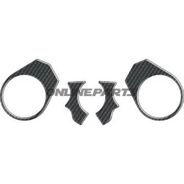 Top Fork Yoke Protector Carbon
