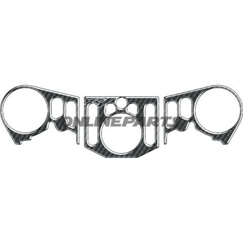 Top Fork Yoke Protector Carbon