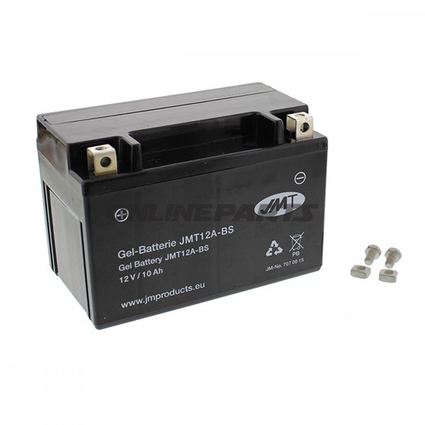 Battery Motorcycle Yt12a-Bs Gel Jmtmaintenance Free