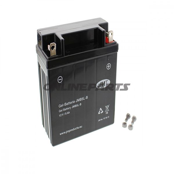 Battery Motorcycle Yb5l-B Gel Jmtyu 7070105 3257 6-On 0062