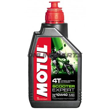 Motul Engine Oil 10W40 4 Stroke 1 Litrehc-Synthetic Mb Scooter Expert