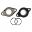Carb Intake 2 Pieces - Oem Replacementmade In Japan