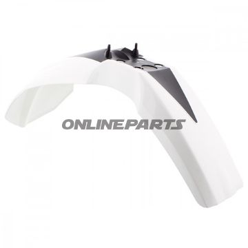 Front Mudguard White